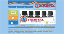 Desktop Screenshot of fametalbolivia.com