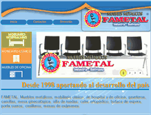 Tablet Screenshot of fametalbolivia.com